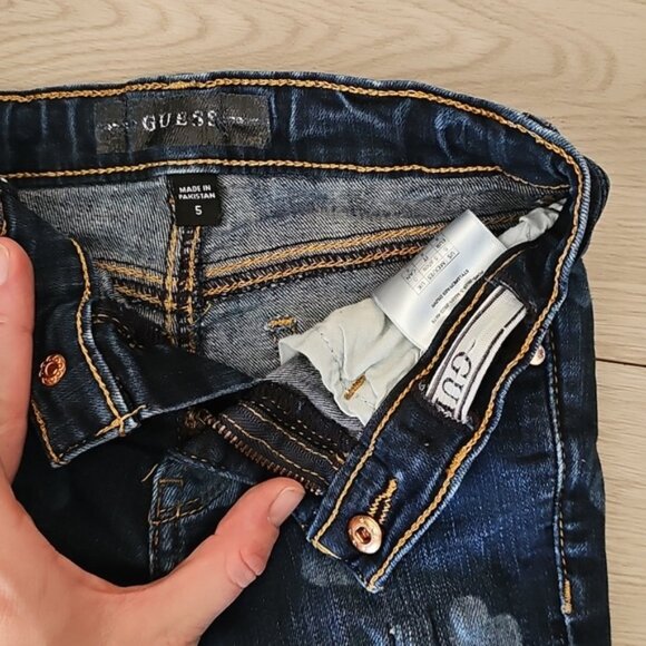 Guess Jeans Bell Bottom Wide Leg Skinny Jeans Lot - Picture 14 of 16